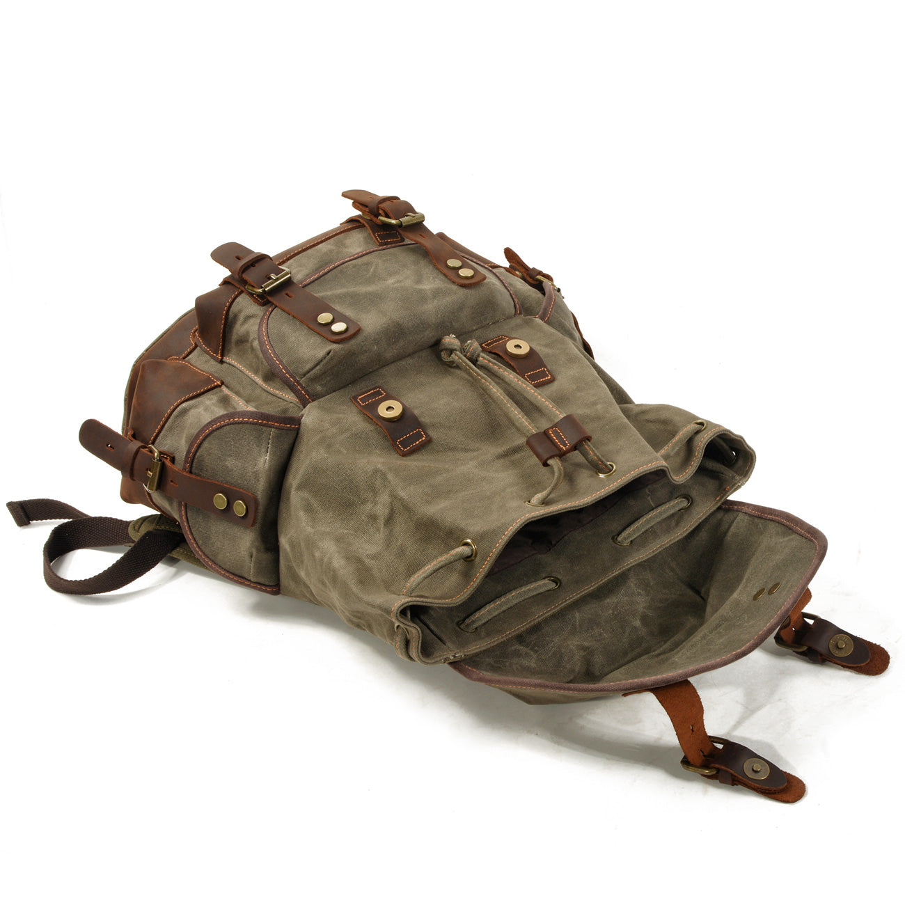 Canvas Backpack - VINTAGE EXPLORER