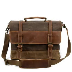 Vintage Messenger Bag - URBAN VOYAGER