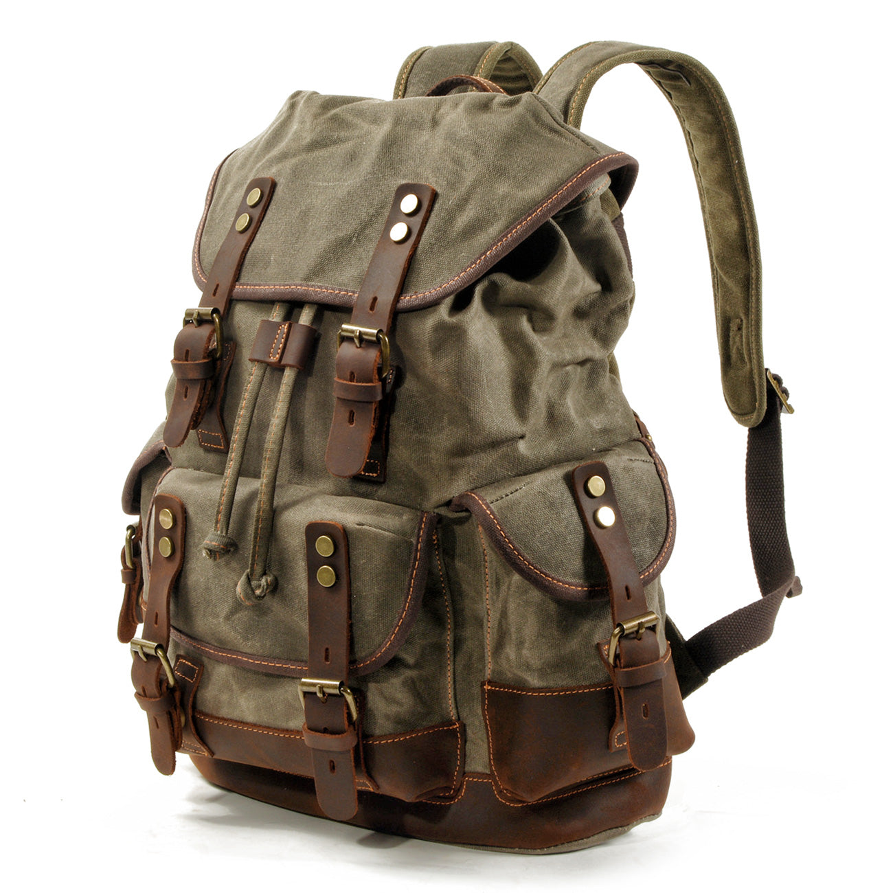 Canvas Backpack - VINTAGE EXPLORER
